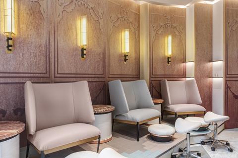 Harvey nichols beauty lounge pedi station